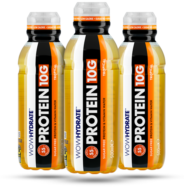 Wow Hydrate 10g Protein Water 12 x 500ml