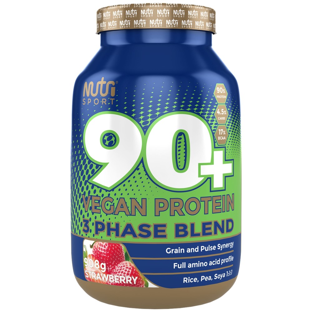 Nutrisport 90+ Vegan Protein 908g - gymstop