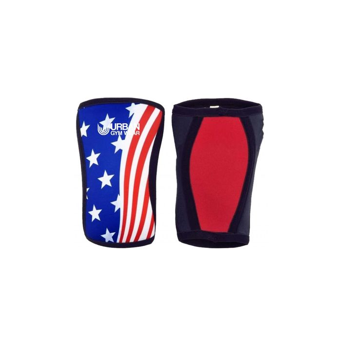 Urban Gym Wear Knee Sleeves - Stars & Stripes